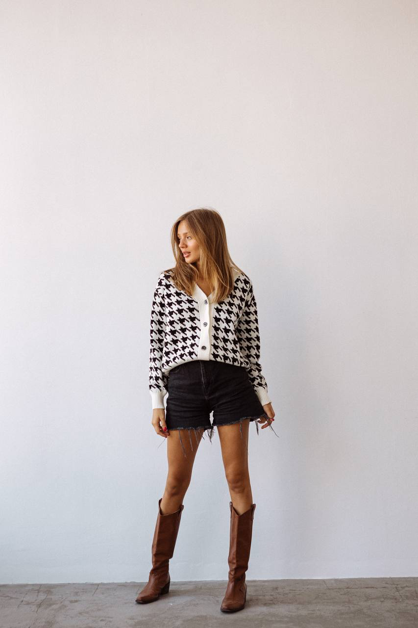 Helga Cardigan Black