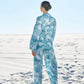 Suit in costal print