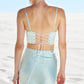 Silk skirt in Sage
