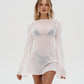 Oceana Mini dress in Milk