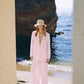 Eco linen suit in Pink