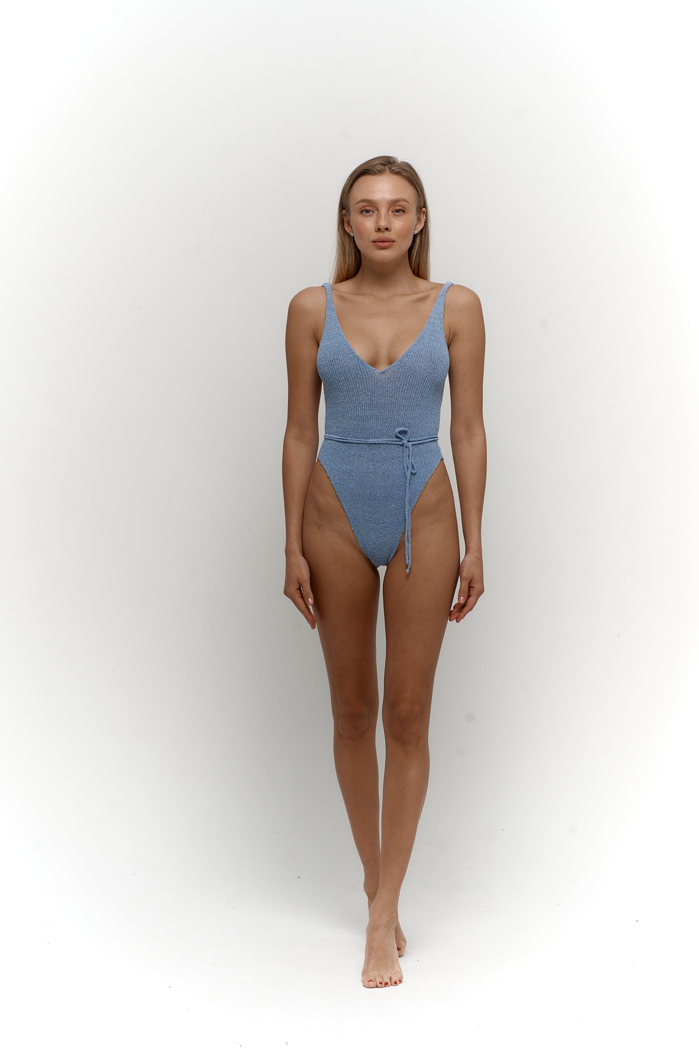 Fits everyone Open-back Bodysuit in Blue