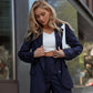 Oversized Blazer in Navy Blue