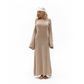 Alluring her knit Dress in Beige