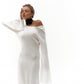 Alluring her knit Dress in White
