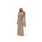 Alluring her knit Dress in Beige
