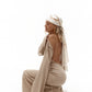 Alluring her knit Dress in Beige