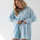 Summer Suit in Sky blue with elongated Shirt