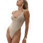 Fits everyone Open-back Bodysuit in Beige