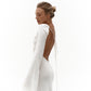 Alluring her knit Dress in White