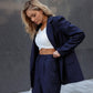 Palazzo pants in Navy blue
