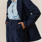 Palazzo pants in Navy blue