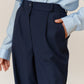 Palazzo pants in Navy blue