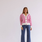 Helga Cardigan Raspberry