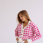Helga Cardigan Raspberry